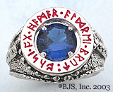 Sapphire Dwarven Ring of Power